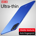 Чехол MSVII для iPhone 11 Pro Max, Матовый Жесткий чехол из поликарбоната для Apple iPhone X, XR, XS Max, X, S, чехлы для iPhone 12 Mini Pro Max