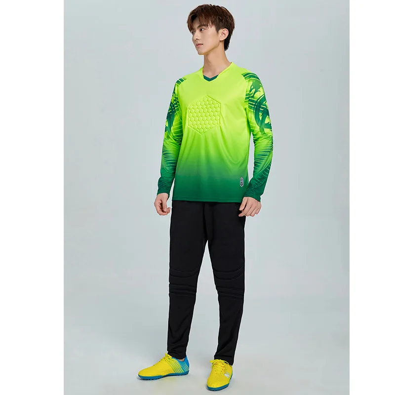 2021 Новый Для Мужчин's Футбол костюм вратаря футбольные ворота униформа для