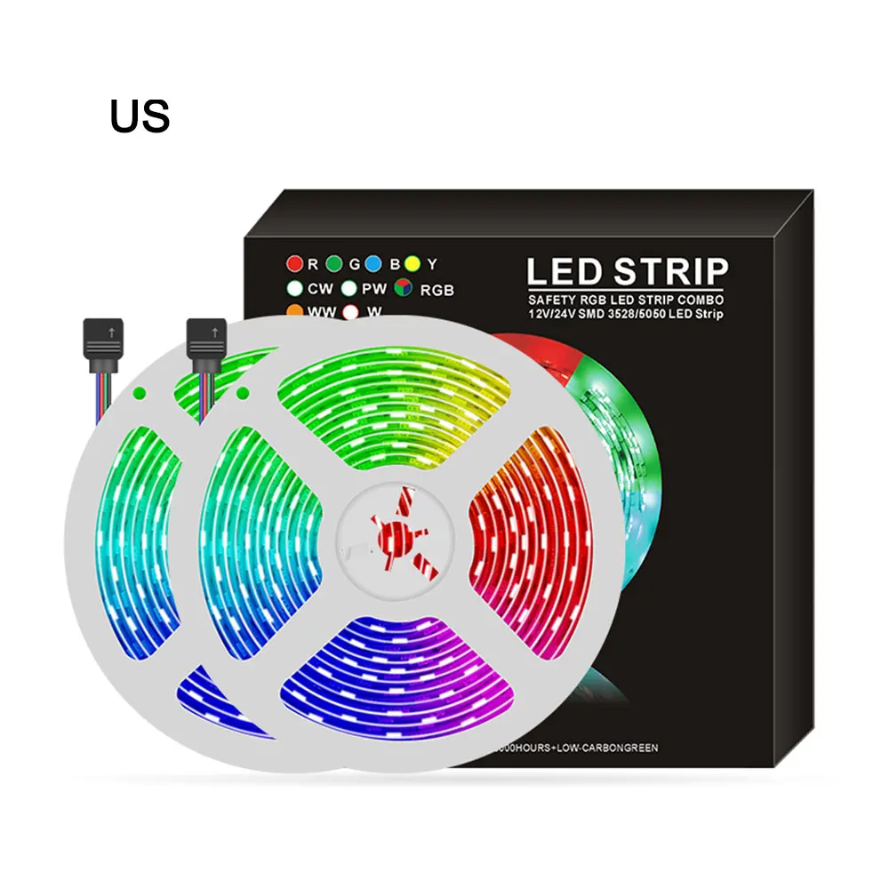 

New LED strip 5050 Bluetooth strip set 10 meters per set Bluetooth control Colorful RGB strip for Home Decoratiopn Garden Decor