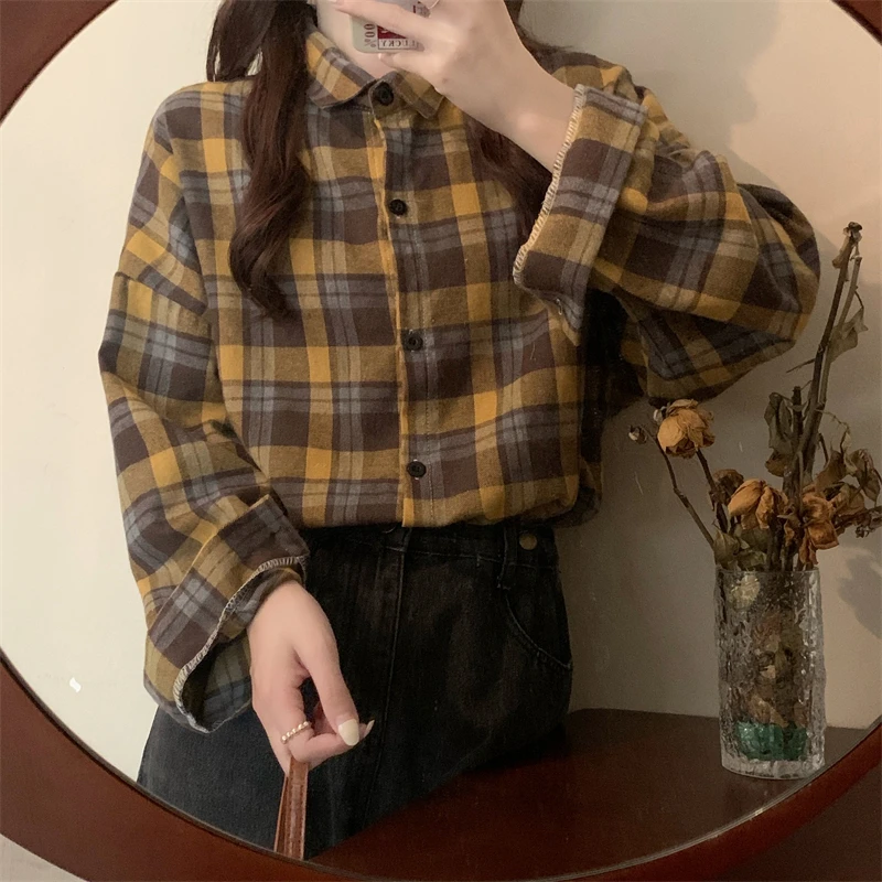 Недорогая оптовая продажа 2021 весна осень новая мода повседневная женская блузка