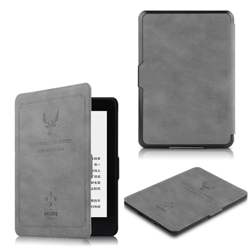 PU кожаный чехол для amazon kindle(8th Generation) для чтения электронных книг 6 дюймов защитный чехол для нового kindle SY69JL