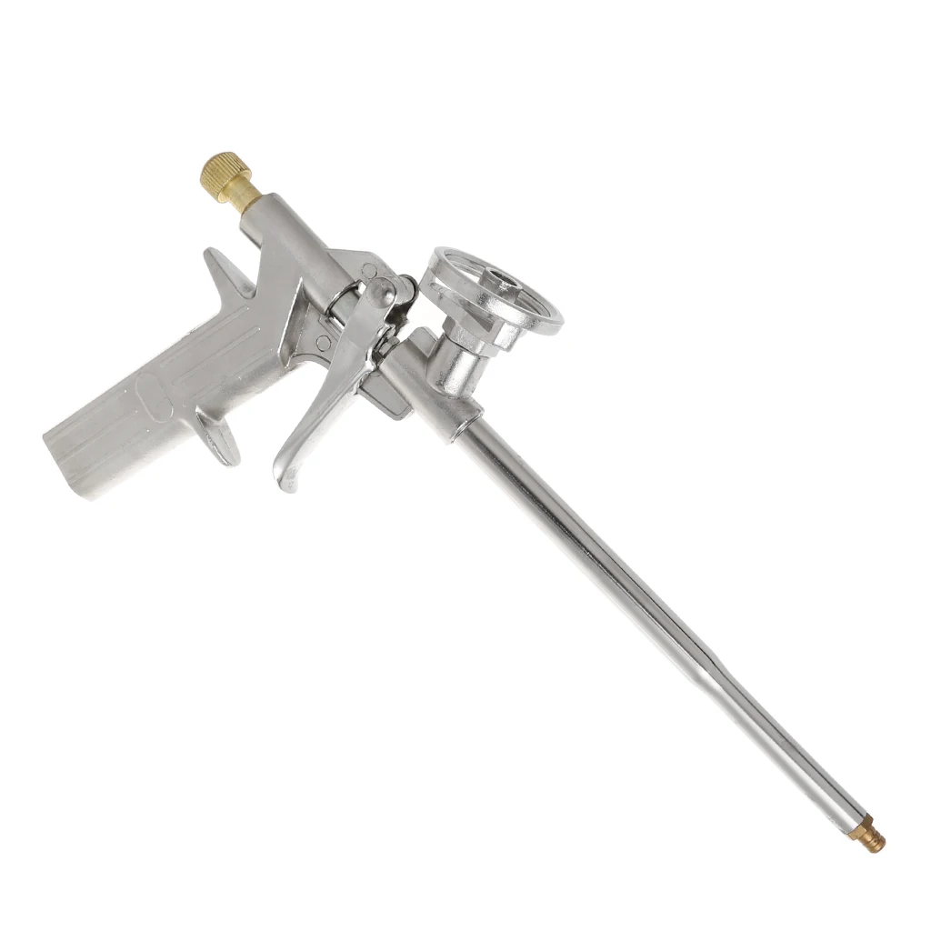 Foam Expanding Spray Gun Bubble Sealant Dispensing PU Insulating Applicator Tool Aluminum Alloy Drop Ship Support