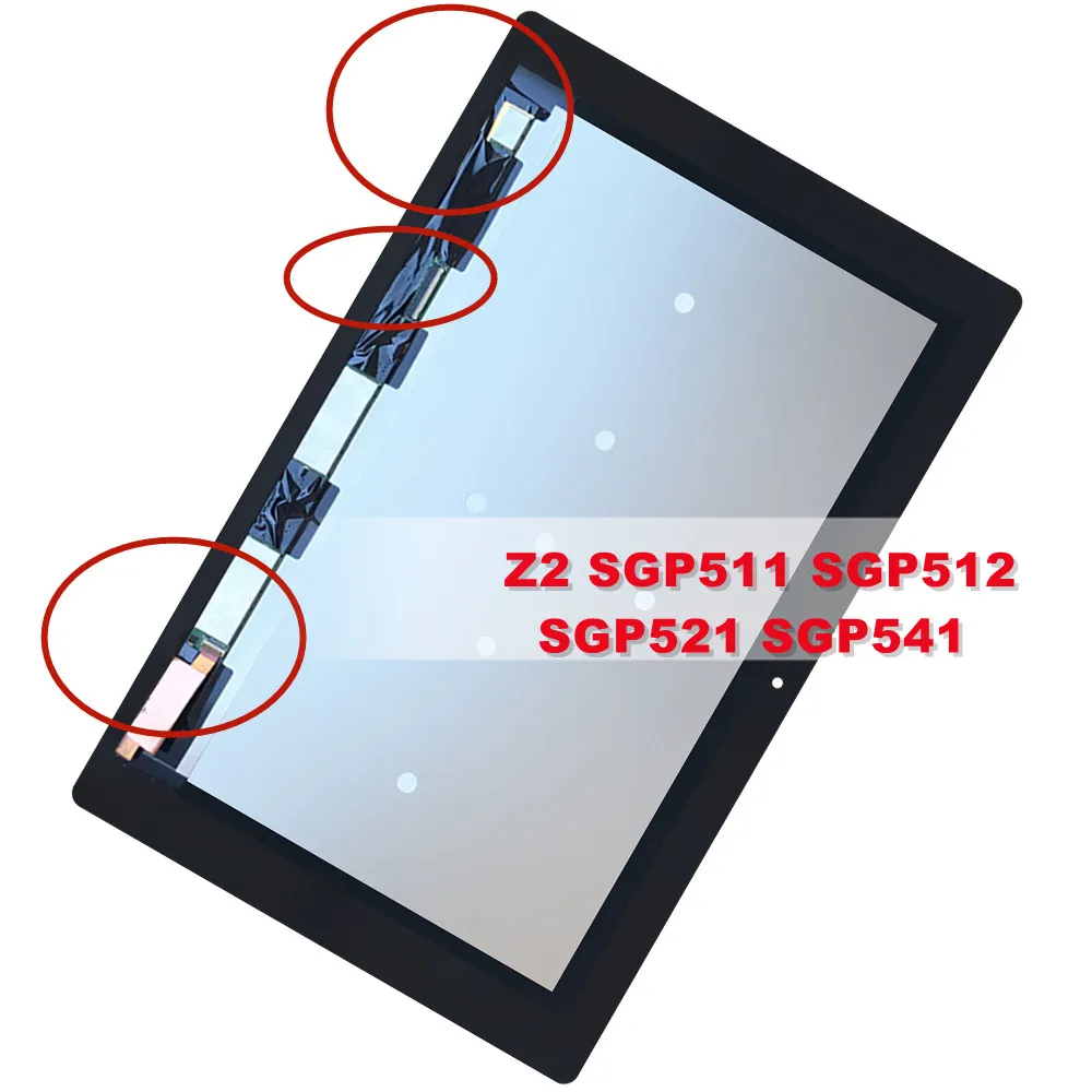 New 10.1″ LCD Touch For Sony Xperia Tablet Z2 SGP511 SGP512 SGP521 SGP541 LCD Display Touch Screen Digitizer Assembly