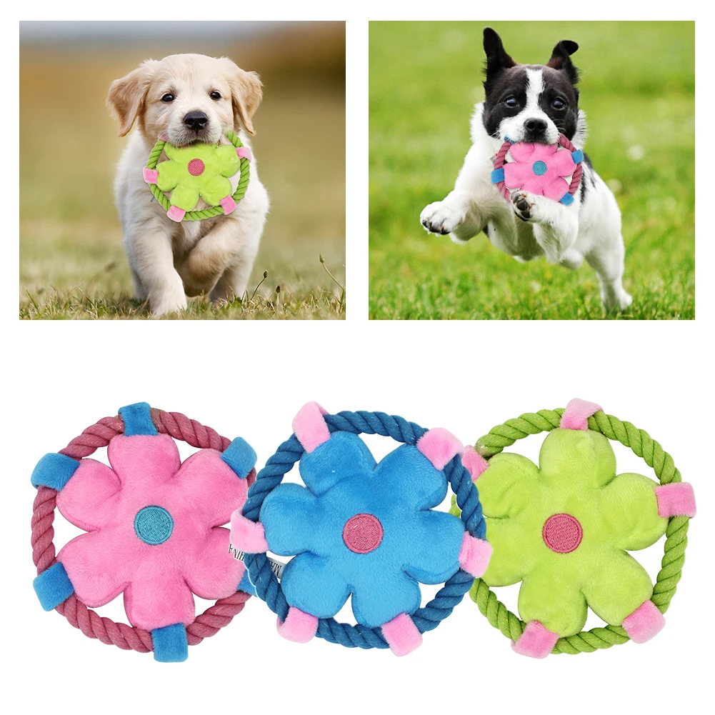 Собака плюшевая игрушка веревка мягкая собака для маленького укус собаки