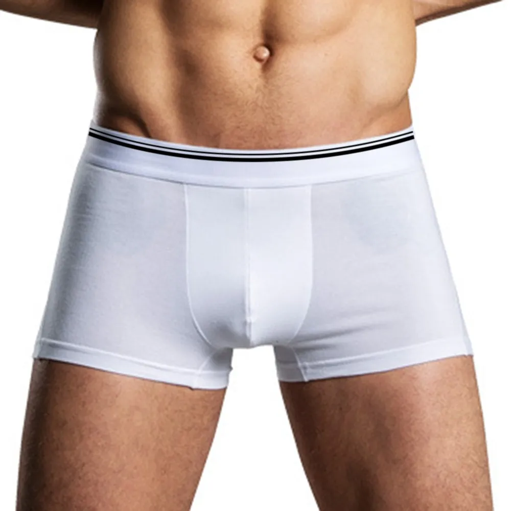 

100% Cotton Plus Size Underpants Men's Boxers Plus Size Large Size Shorts Breathable Cotton Underwear M-3XL