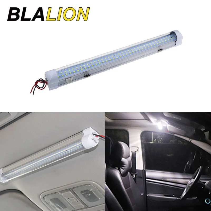 Автомобильный светильник для чтения 48/72 светодиода багажника Переключатель