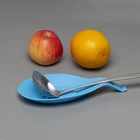 1 шт. шпатель коврик для ложки Кухонных Приспособлений Держатель для посуды силиконовый коврик изоляционный коврик термостойкая Ложка случайный цвет
