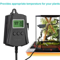inkbird thermoregulator wifi temperature controller with alarm for home garden seedling heating mat reptile heater thermostat
