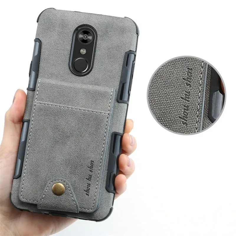 Для LG V30 чехол из ткани TPU Coque Fundas Etui для LG Stylo 4 Чехол LG Q Stylo 4 отделения для карт задняя крышка на LG V30 Stylo4 тканевый чехол