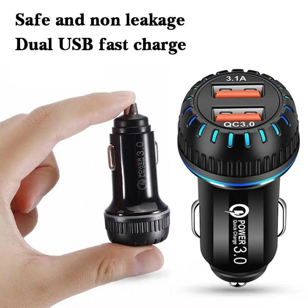Автомобильное устройство для быстрой зарядки с usb-портом c PD двойной порт USB