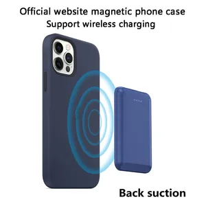 Power Bank Magnetic Wireless Charging Back Clip Type Wireless Fast Charging Suitable For Apple 12 Pro External Battery Charger