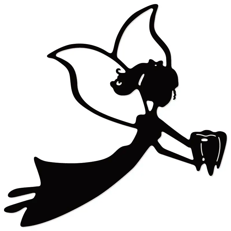 ForeWan Angel дает Подарочная рамка Выгравированные металлические стальные трафареты