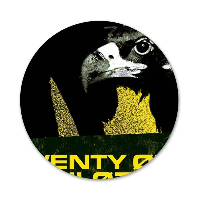 Значки Twenty One Pilots значки на тренчи металлические для украшения одежды и рюкзака 58