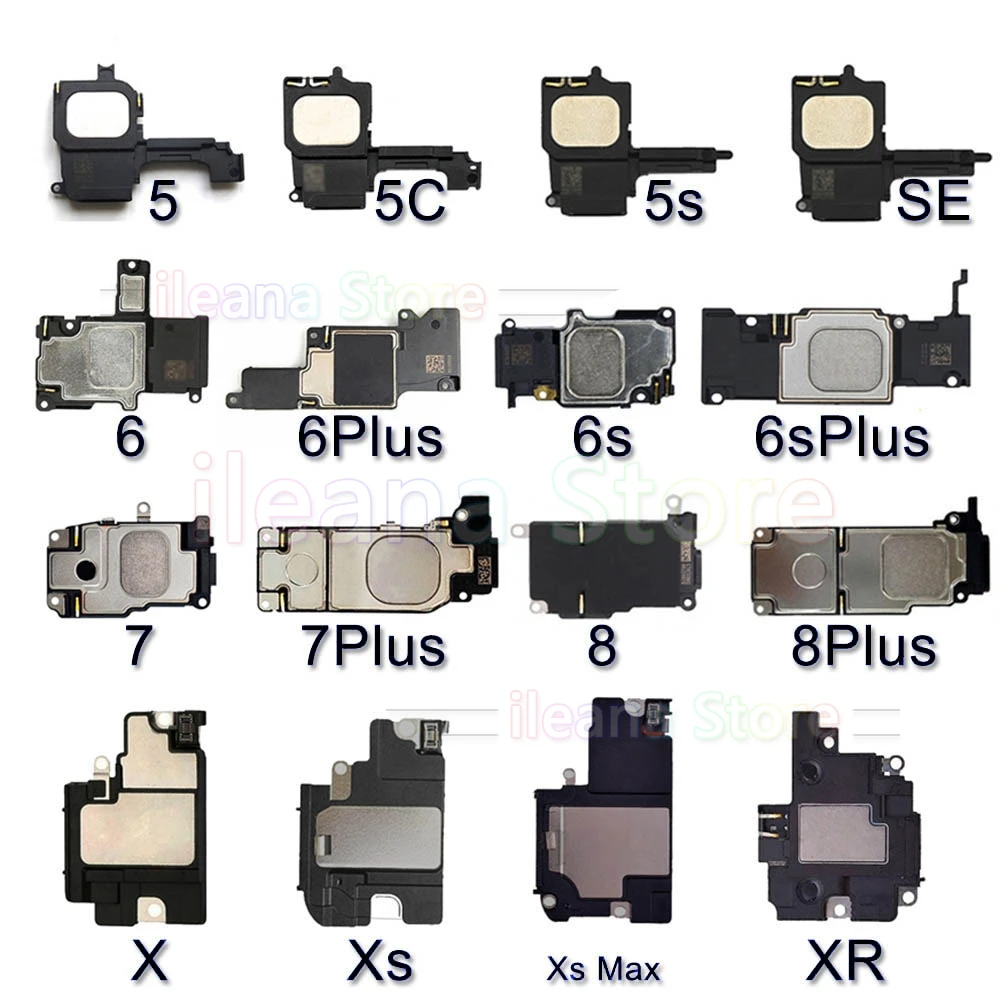 Громкоговоритель Flex для iPhone 6 6s 7 Plus 5S SE 5C 5 громкий звуковой сигнал звонка динамик гибкий кабель для iPhone X XR Xs Max
