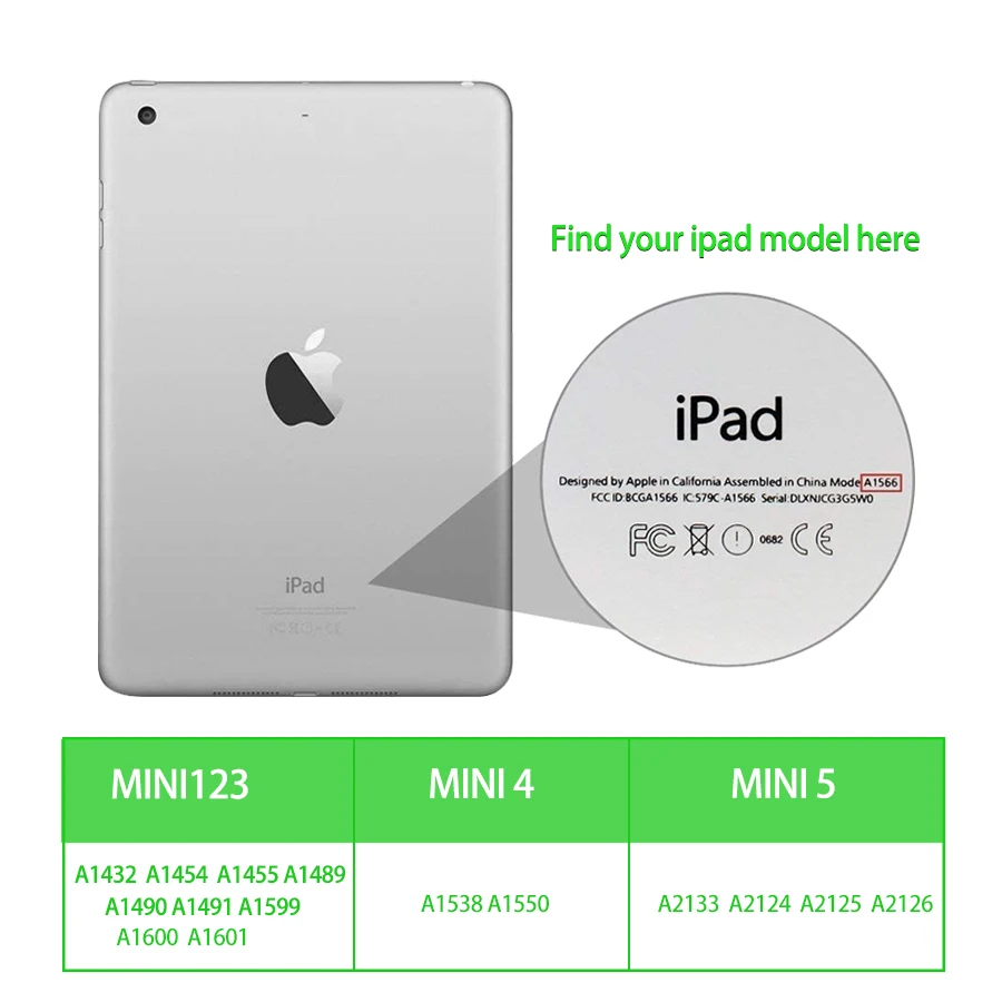 Силиконовый чехол для Ipad 2 3 4 мягкая подставка iPad Mini 1 детский противоударный