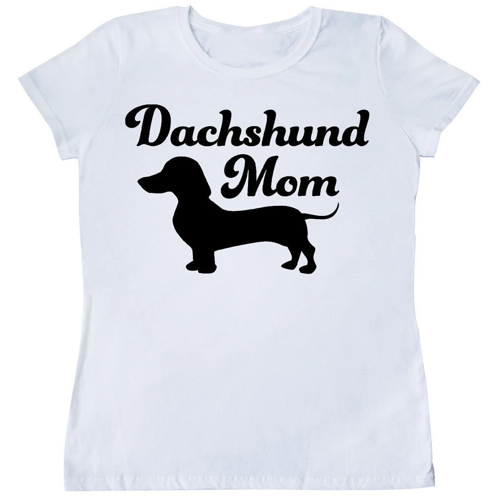 Inktastic такса мама женская футболка День матери кошка собака порода Вайнер высокое