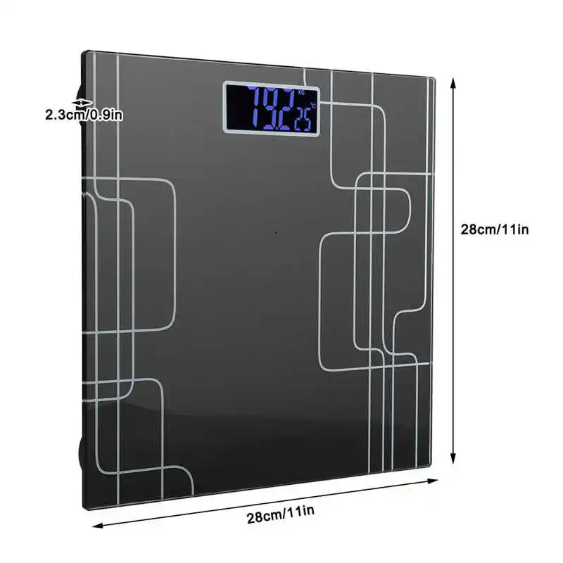 

Black Weighing Scale Weight for Body Weight Fruits and Melons Kitchen Home