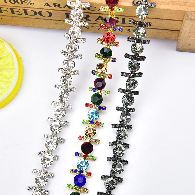 Кристально-прозрачный браслет из стекла и горного хрусталя высокое качество