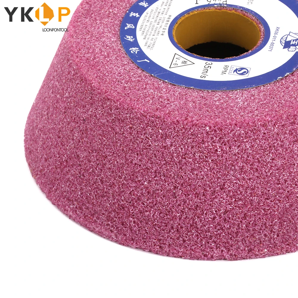 

Ceramic Grinding Wheel 150x50x32mm Abrasive Grinding Wheel Ceramic Red Corundum Cup Type 46 Grit 1Pc