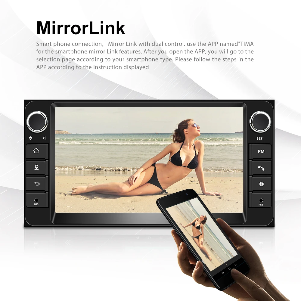 Podofo 1G+ 16G Android 8,1 Автомагнитола 7 ''автомобильное радио для машины Стерео gps MP5 MirrorLink для Toyota Corolla мультимедийный плеер