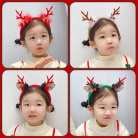 merry christmas hair clips cute elk ear clips children%e2%80%99s xmas party cute headwear xmas antlers decoration creative holiday gifts