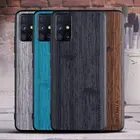 Чехол для Samsung Galaxy M51, Винтажный дизайн, мягкий ТПУ, Жесткий Чехол из поликарбоната с искусственной кожей, материал 3 в 1, оболочка, чехлы