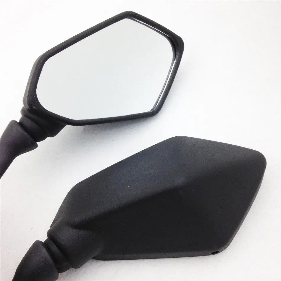 

New Black Adjustable Side Rear View Mirrors For Kawasaki Ninja ZX6R/ZX636 09-12