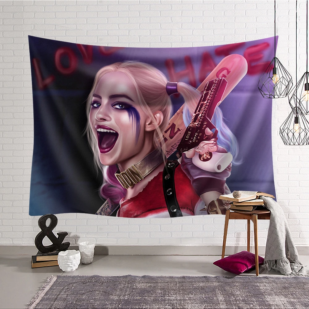 Американский настенный гобелен из фильма искусственный коврик аниме мультяшный