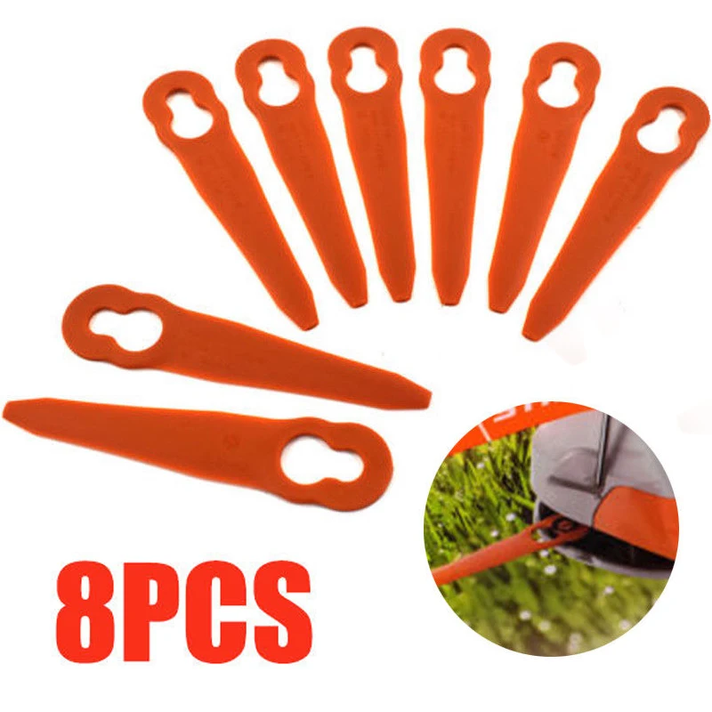 

Cutters Easy Install 8 Pcs Plastic Blade For Stihl PolyCut 2- 2 Replace Fashion
