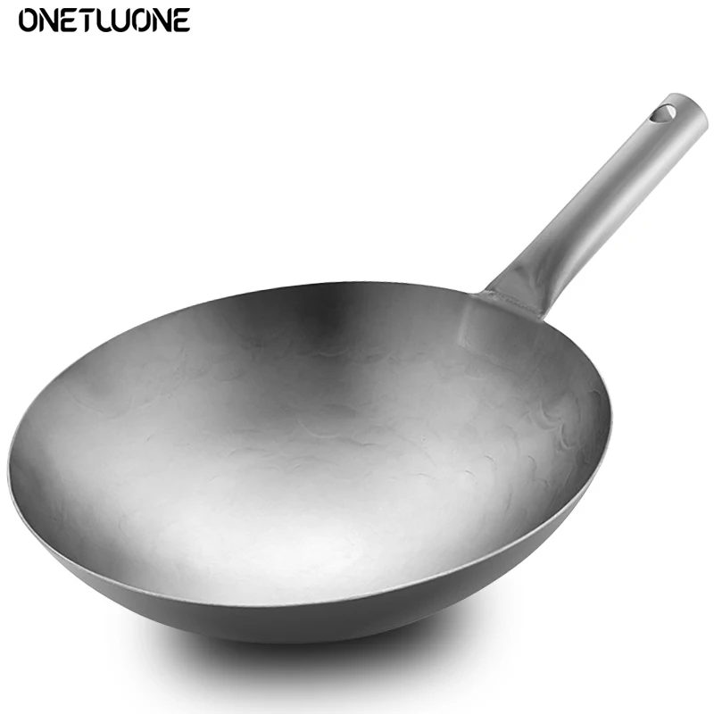 Высокое качество чистого титана Wok 2 мм Толстый Круглый нижний светильник