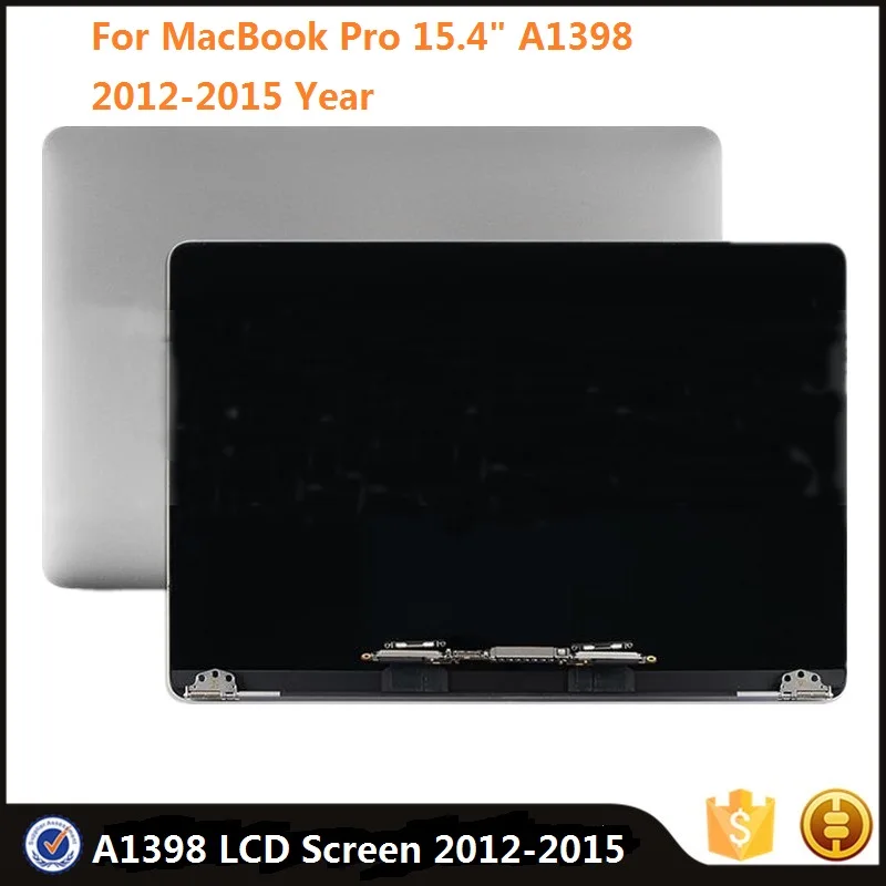 Оригинальный Полный сборный экран A1398 для MacBook Pro Дисплей 15 4 дюйма 2012 2015 года ЖК