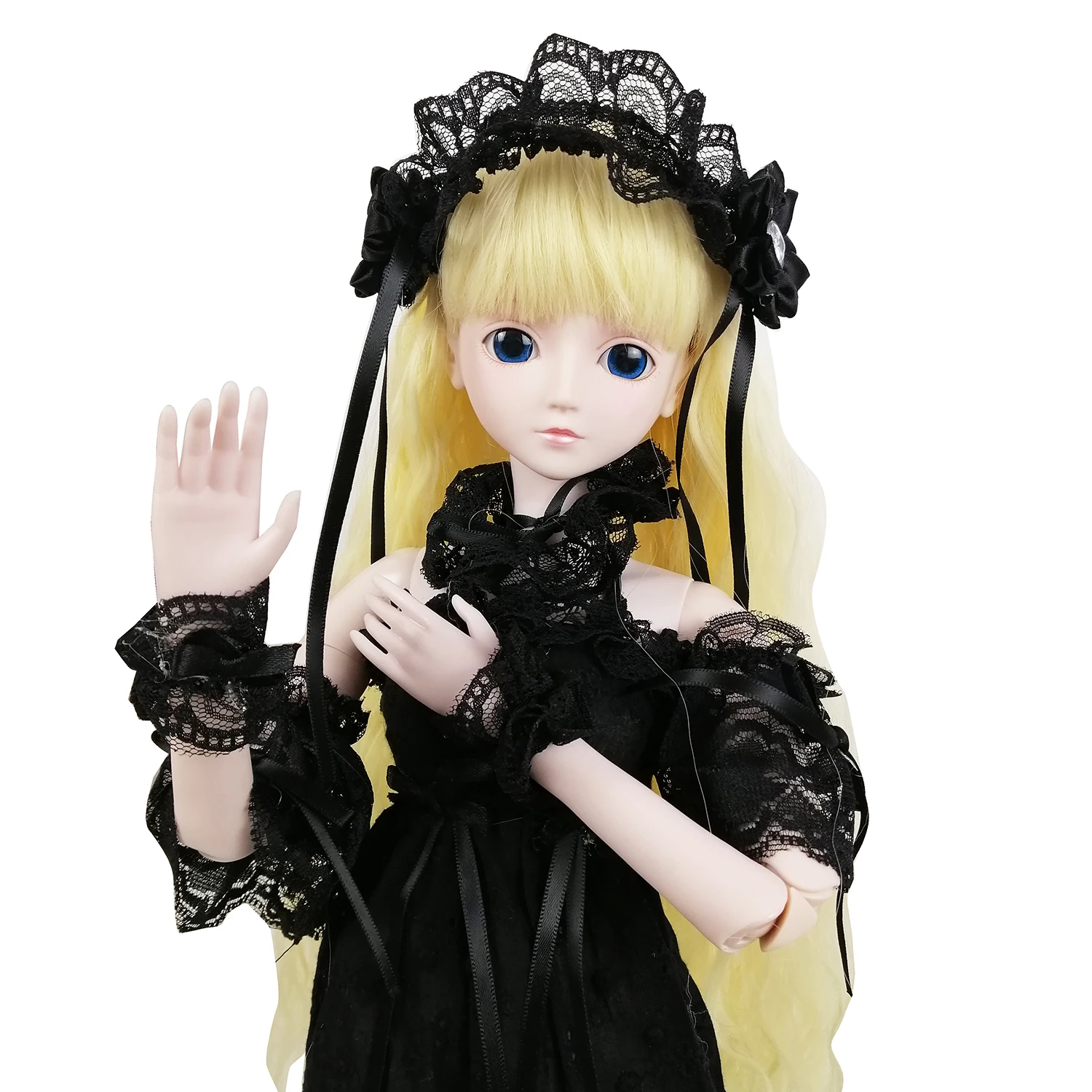 2" BJD полный набор+ ночная Лолита 1/3 BJD SD кукла 56 см 19 шарнирных кукол черный карманник Девушка торт модель игрушки+ аксессуары подарок
