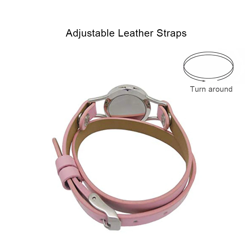 Браслет с диффузором для ароматерапии в виде единорога медальон из нержавеющей