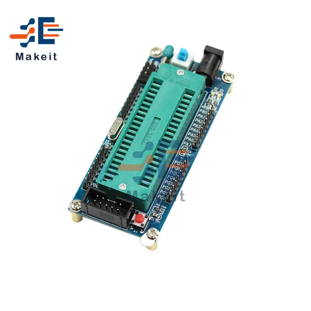 Минимальная системная плата AVR ATMEGA16 макетная ATmega32 + программатор USB ISP USBasp ATTiny 51