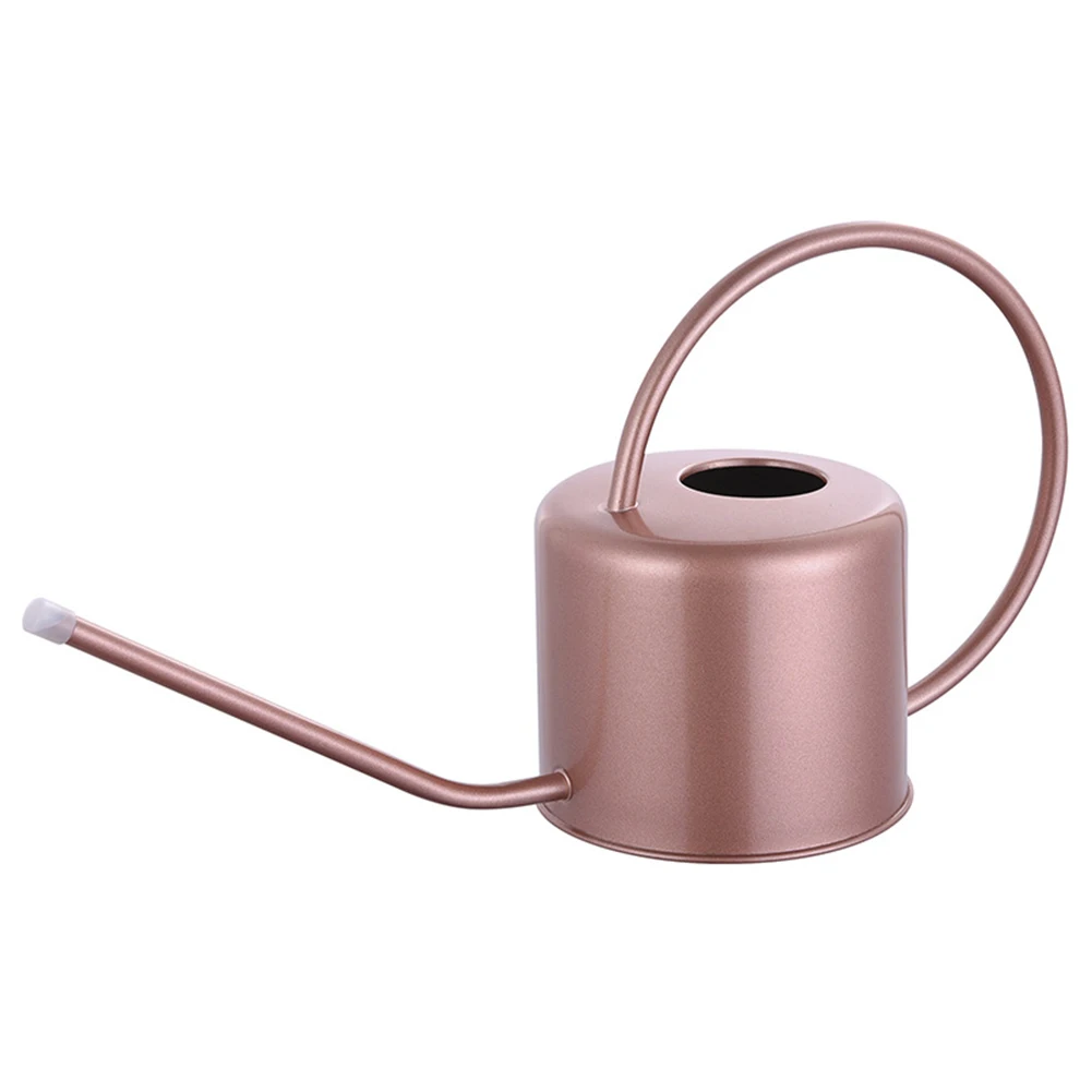 

Garden Practical Kettle Gardening Mini Sprinkler Water Bottle Stainless Steel Watering Can Irrigation 1300ml Portable Handle