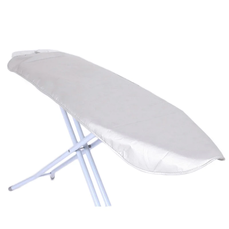 

2 Sizes Home Universal Silver Coated Padded Ironing Board Cover & 4mm Pad Thick Reflect Heavy Heat Reflective Scorch Resistant