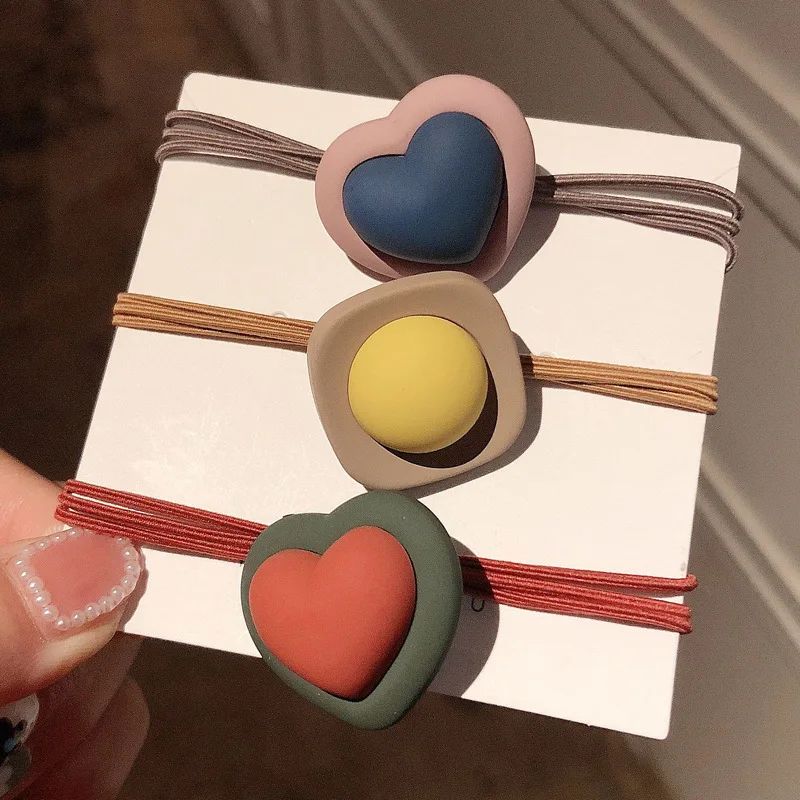 Повязка для волос женская эластичная в форме сердца квадратной формы |