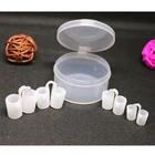 4 предметаантихрап зажим для носа комплект силиконовой анти-храп ноздрей, вентиляционное устройство для сна, 4 вида цветов на выбор с коробкой
