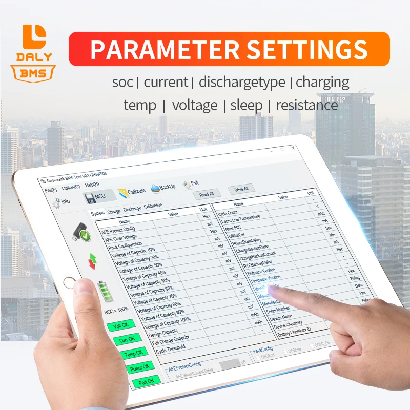 Дейли Смарт Bms 3 2 V 4s 30A 40A 60A с BT LiFepo4 BMS PCM Батарея балансом для сумки из натуральной