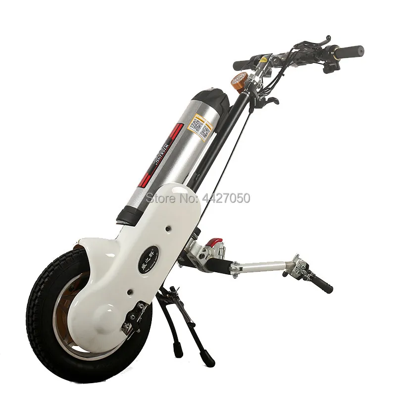 

Бесплатная доставка, 36 В 400 Вт, электрический велосипед для инвалидов, передний спортивный прицеп для инвалидной коляски