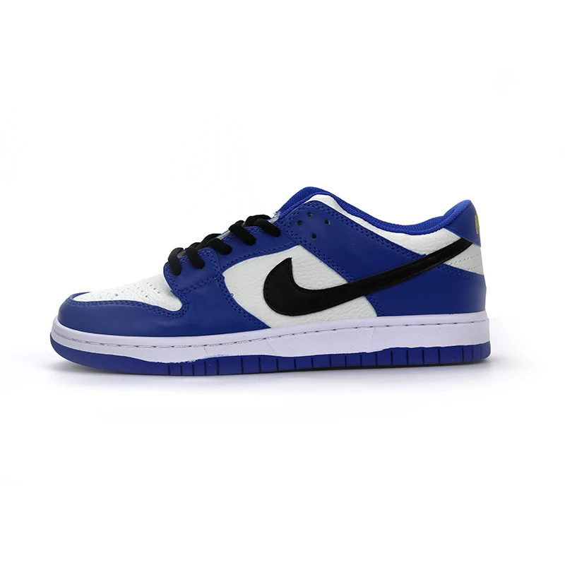 Blue Мужские кроссовки для скейтбординга от Nike Air Jordan 1 Low Hyper Roya, уличные кроссовки с низким вырезом, Нескользящие, износостойкий светильник, повседневная обувь - Цвет: Blue
