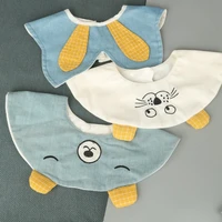 childrens fake collar bib boys waterproof bib baby cartoon saliva towel baby feeding baby accessories
