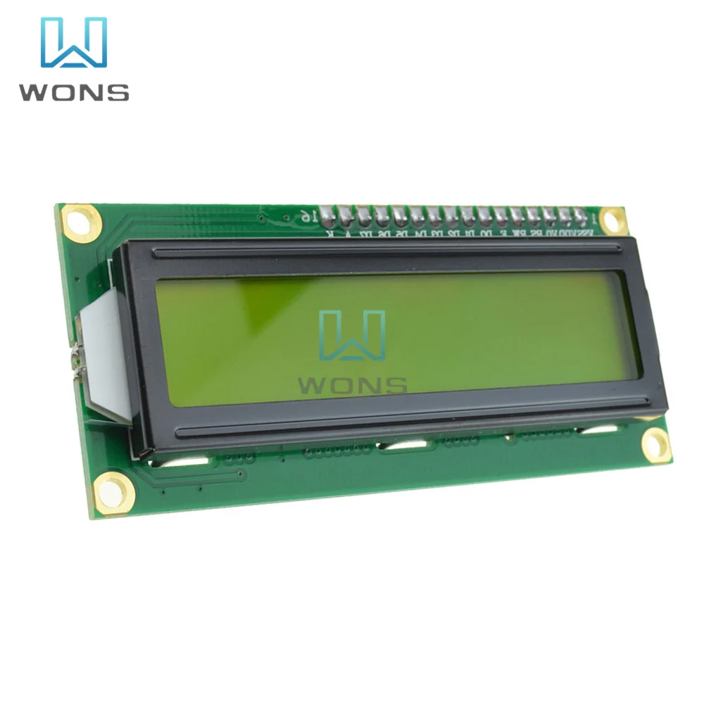 Последовательный ЖК-модуль I2C SPI 1602 экран дисплей с подсветкой 16*2 символа плата