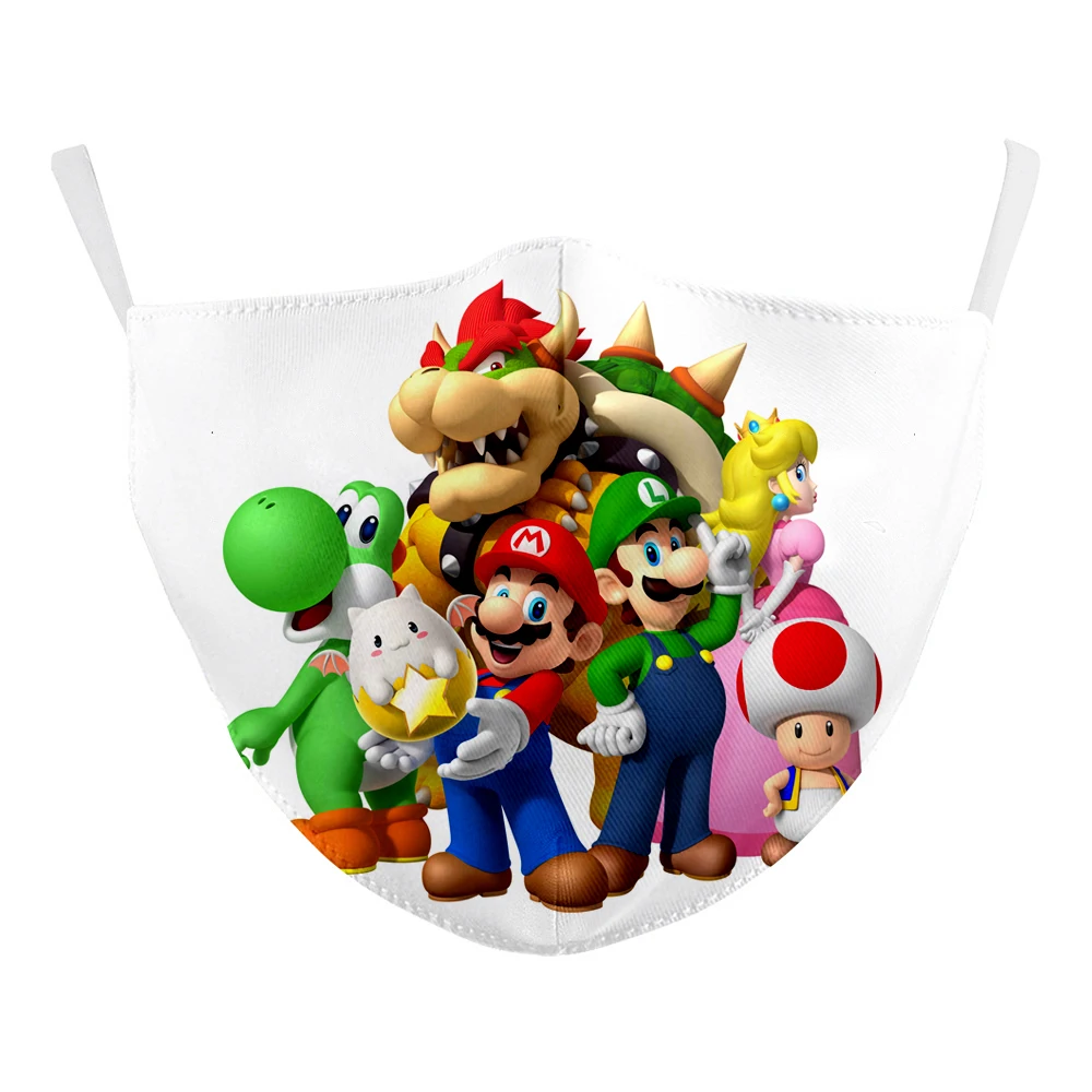 

Children Mask Washable Reusable Face Masks Fabric PM2.5 Filter Protective Cotton Adult Face Mask Cover Windproof Mouth Face Mask