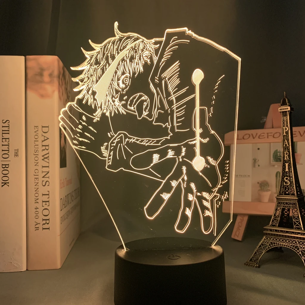 

Anime Lamp Satoru Gojo Jujutsu Kaisen Led Night Light for Birthday Gift Jujutsu Kaisen Nightlight Satoru Gojo Lamp Drop Shipping