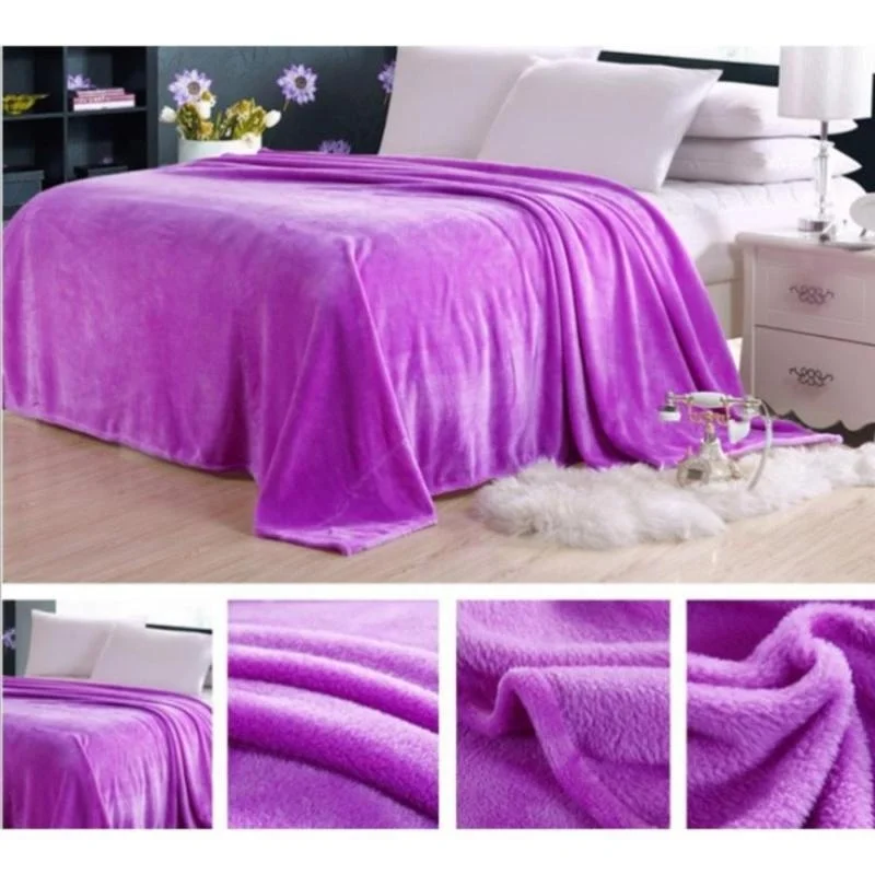 1 шт. мягкое Флисовое одеяло коралловые одеяла путешествия фланелевый диван
