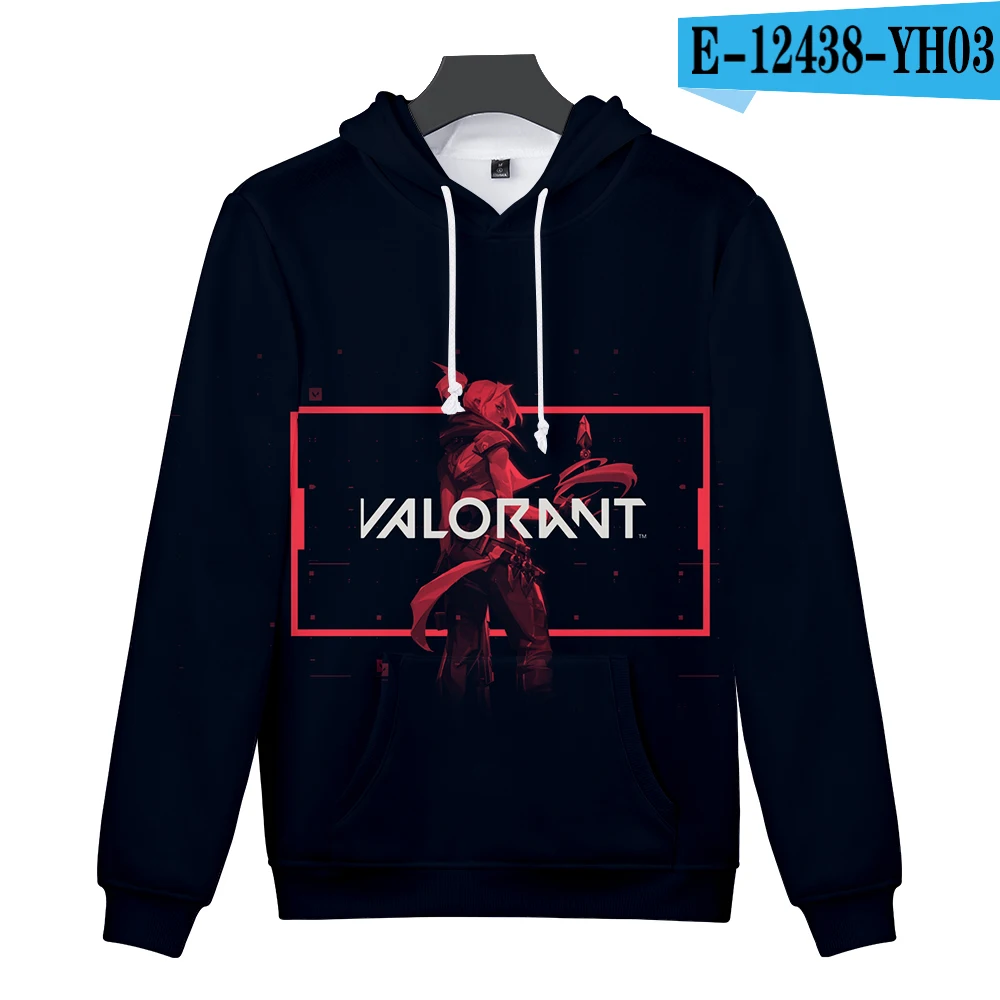 

3D Hoodie Pullover for children from 2 to 14 years old Valorant 3D Hoodie Pullovers 3D Printed Harajuku Hip Hop Streetwear Valor
