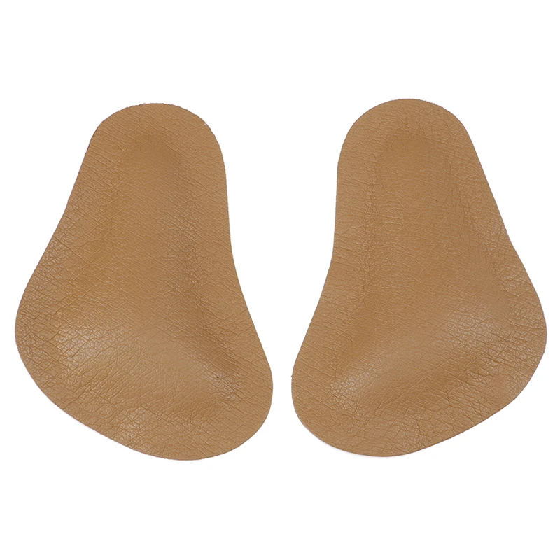 

1pair Leather Orthopedic Arch Supports High Heel Massage Cushion Half Yard Pads Shoe Liners Forefoot Insoles for ladies Shoes