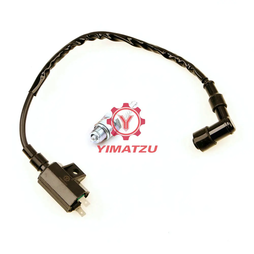 

YIMATZU Motorcycle ATV Parts Ignition Coil Fits for SUZUKI LT80 QUAD Sports 1996-2006 ATV 33410-22AV0