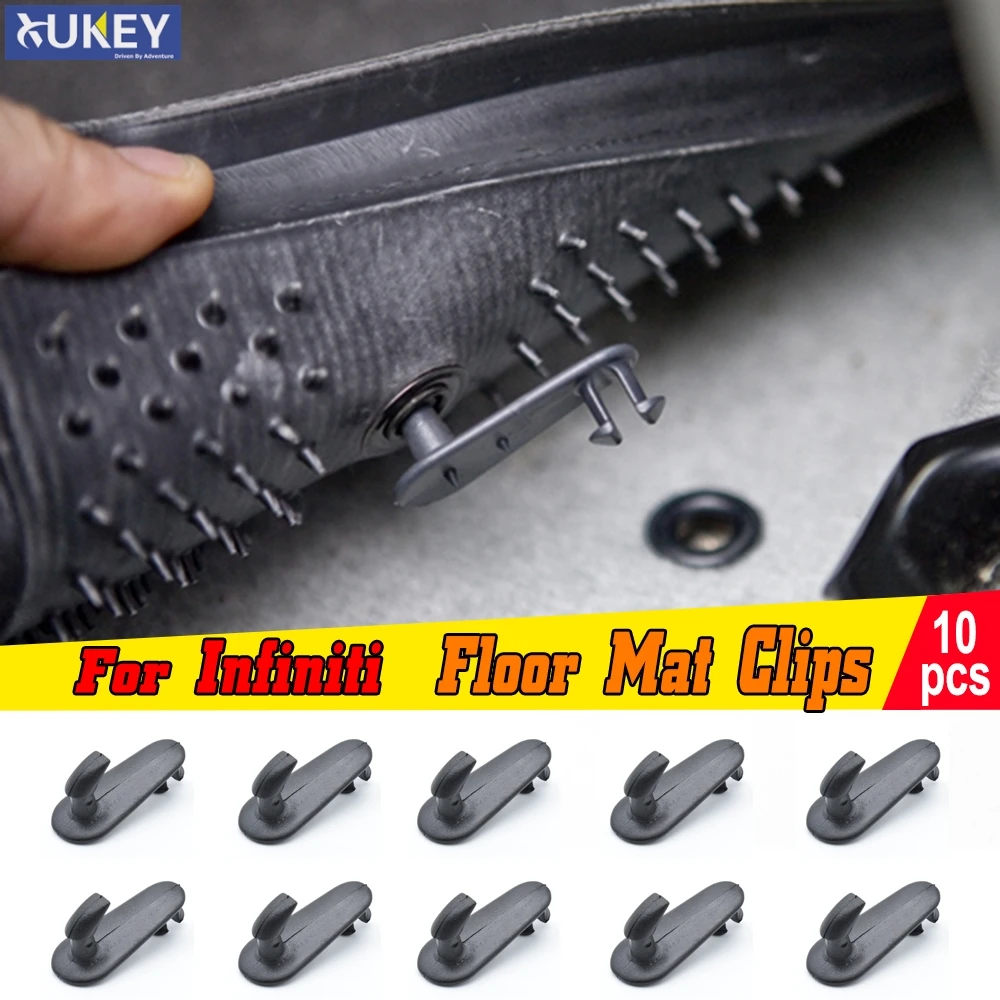 10 шт. фиксаторы для автомобильных напольных ковриков фиксирующие крючки зажим